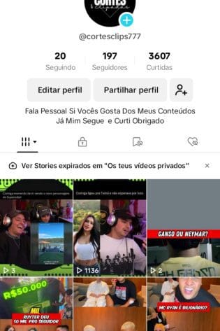 Conta bem engajada