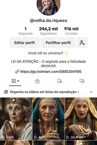 VENDO CONTA TIKTOK 246 MIL SEGUIDORES *TOTALMENTE ORGÂNICA*