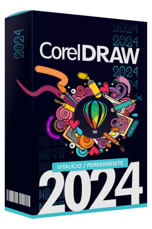 CoreL Draw 2024 Licença Vitalícia Coreldraw 2024 Versão 25.0 Versão Para Windows, Envio Automático!