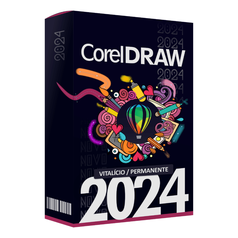 CoreL Draw 2024 Licença Vitalícia Coreldraw 2024 Versão 25.0 Versão Para Windows, Envio Automático! NOVO - Imagem 2