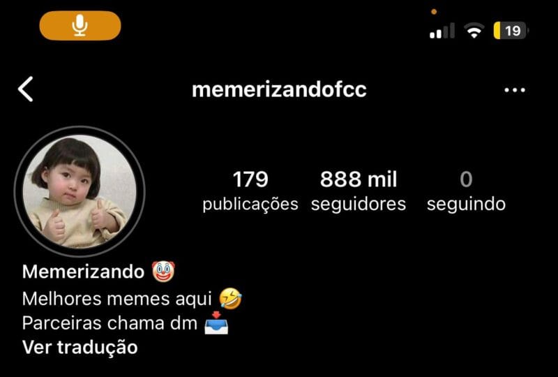 Instagram de Memes