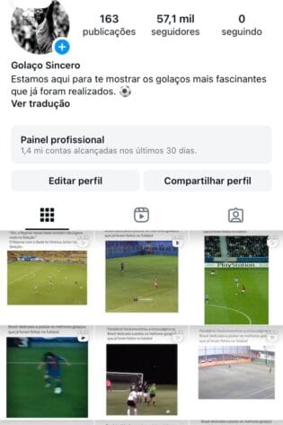 Insta de Futebool A Venda