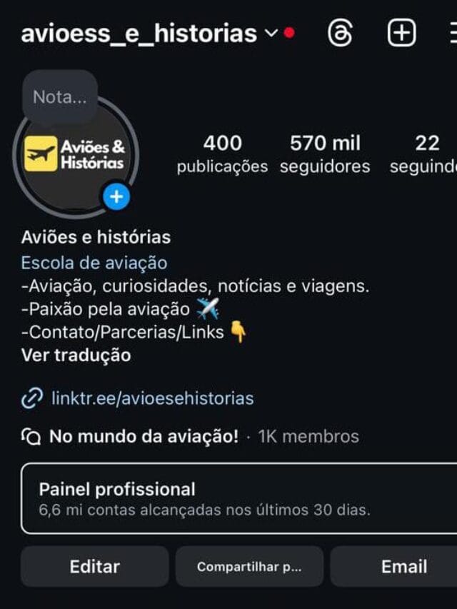Instagram A Venda.