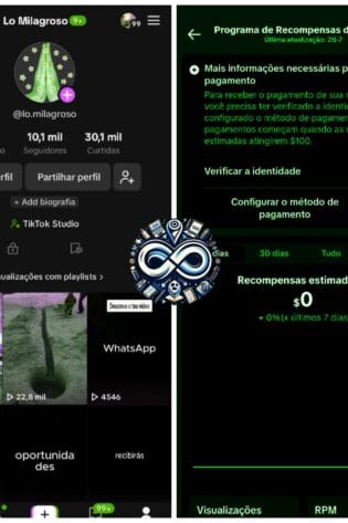 Tiktok Dark Espanhol Monetizado