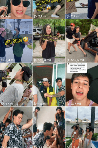 Conta tiktok com 1,7 milhões