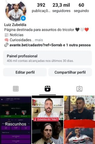 Copa do Mundo – Conta de Futebol a Venda