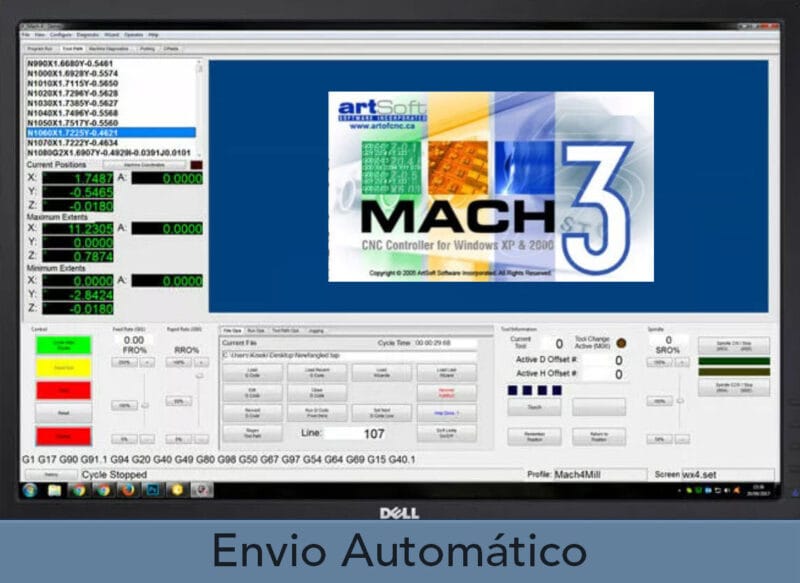Artsoft Mach3