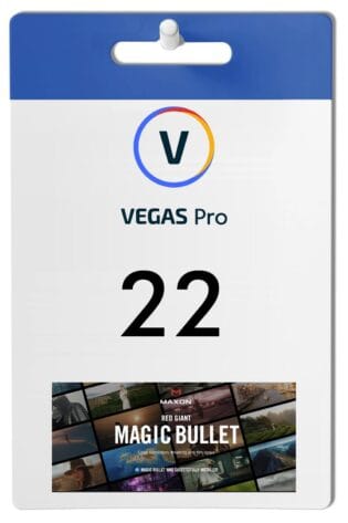 Vegas Pro 22 + Magic Bullet Suite