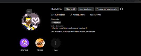 Instagram com 120 mil seguidores