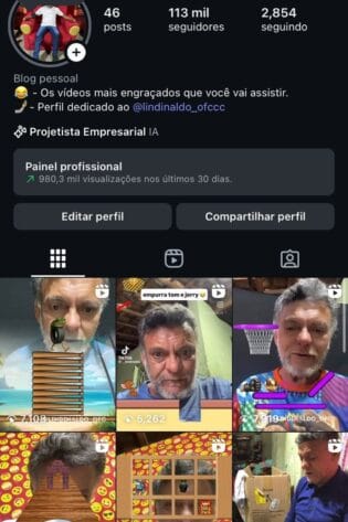 Instagram de FC – FanClub Engajado