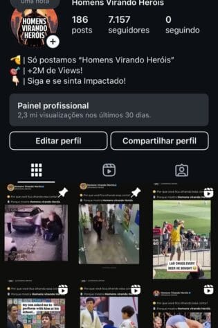 Instagram de Motivação