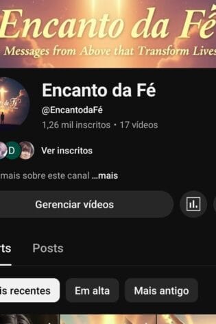 Canal do YouTube a Venda