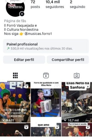 Instagram de Roupas