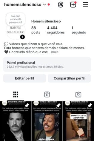 Instagram a Venda – Saúde Mental