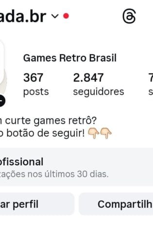 Instagram de Games