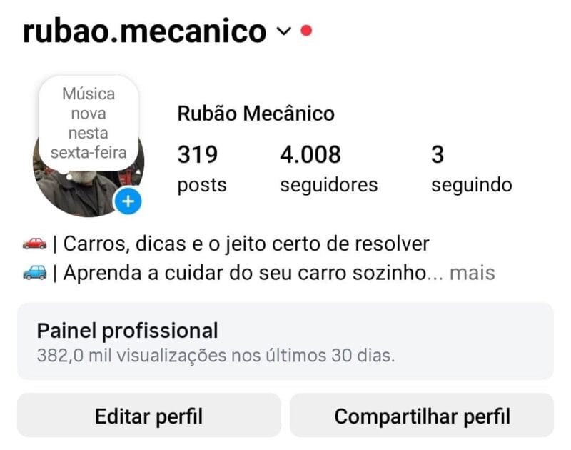Conta de Dicas Mecânicas