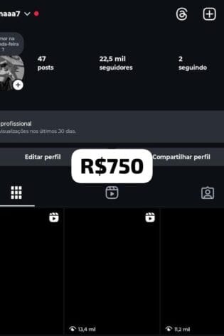 Instagram a venda