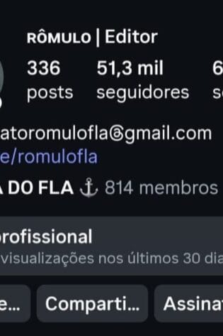 Instagram de Futebol ⚽