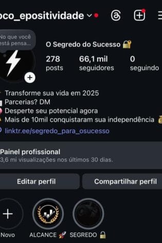 Instagram de Motivação a Venda