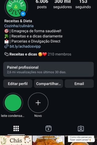 Instagram De Receitas Fitnnes