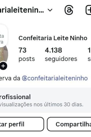 Conta de Confeitaria