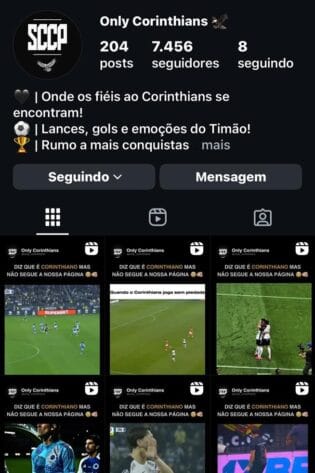Instagram de Cortes de Futebol a Venda