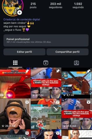 Instagram de Games a Venda