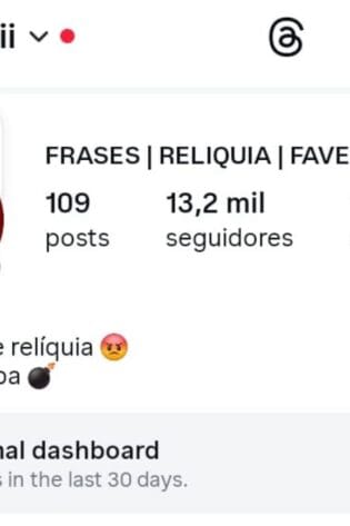 Instagram de Frases a Venda