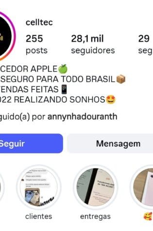Instagram a Venda – Conta Engajada
