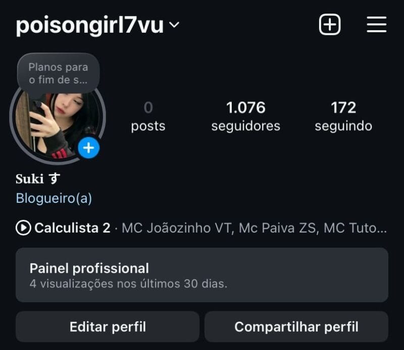 Conta do Instagram a venda