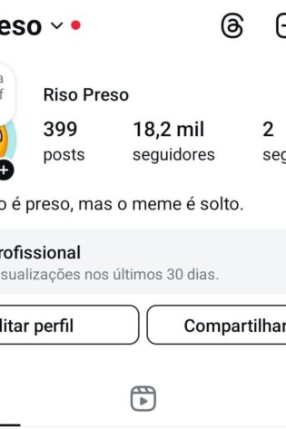 Instagram de Entretenimento