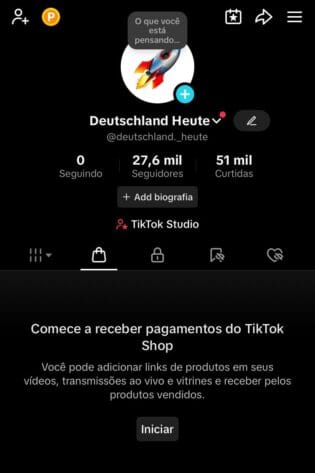 Tiktok a Venda