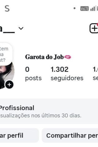 Conta do Instagram a venda
