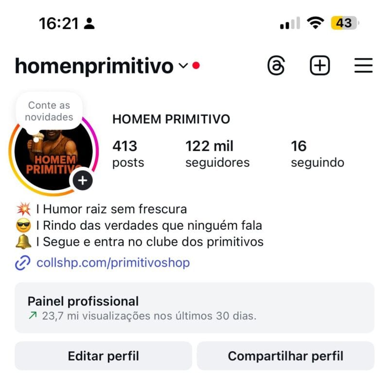 Insta Super Engajado a Venda