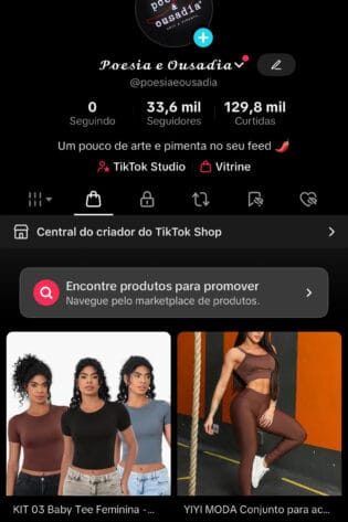 Venda de Conta TikTok Monetizada – Nicho Sensual/Frases