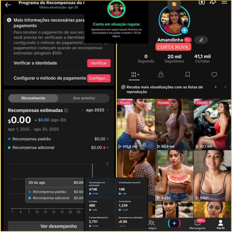 Conta a venda