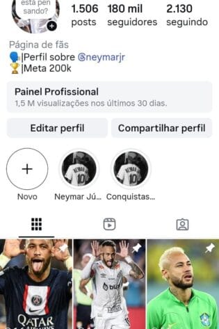 Insta de Futebol Topado