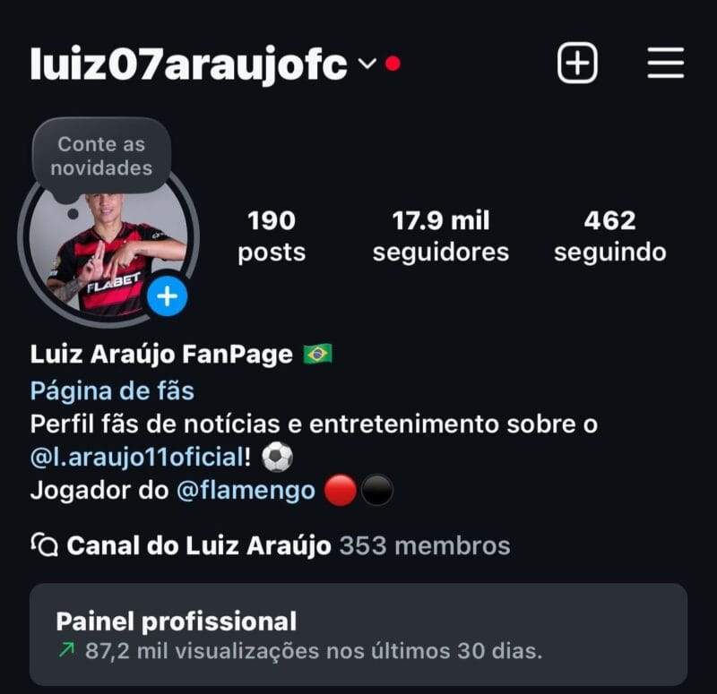 Instagram de Futebol