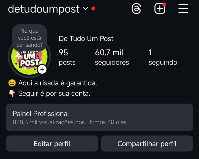 Instagram Crescendo Muito - A Venda