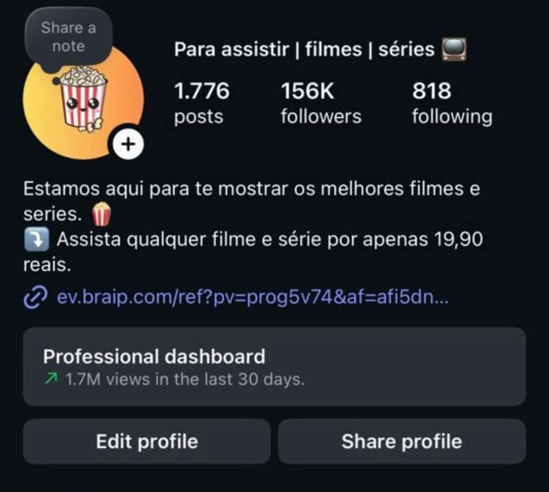 Instagram Engajado a Venda