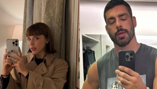 Alice Wegmann reage ao ser questionada sobre cheiro de Cauã Reymond.