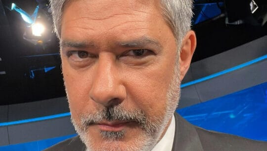 William Bonner se despede do 'Jornal Nacional'.