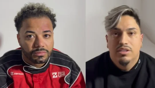 Fotos circularam após transferência de Hytalo e Euro para o presídio do Róger, na Paraíba.
