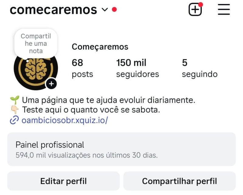 Instagram De Motivação