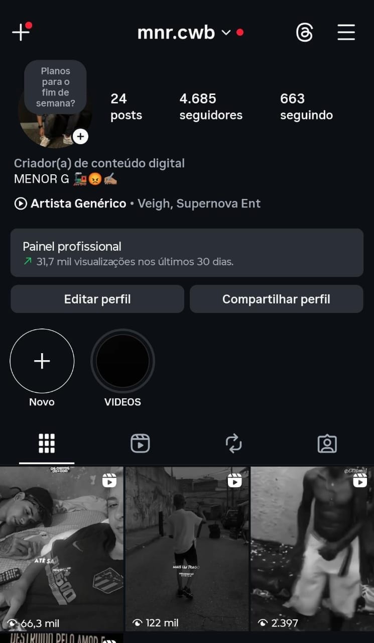 Instagram de Músicas 2 Instagram de Músicas