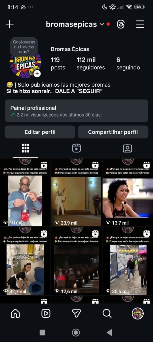 conta de humor/memes 2 conta de humor/memes