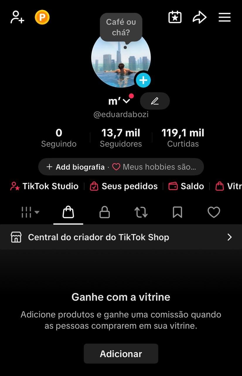 Tiktok Shop sem Doc
