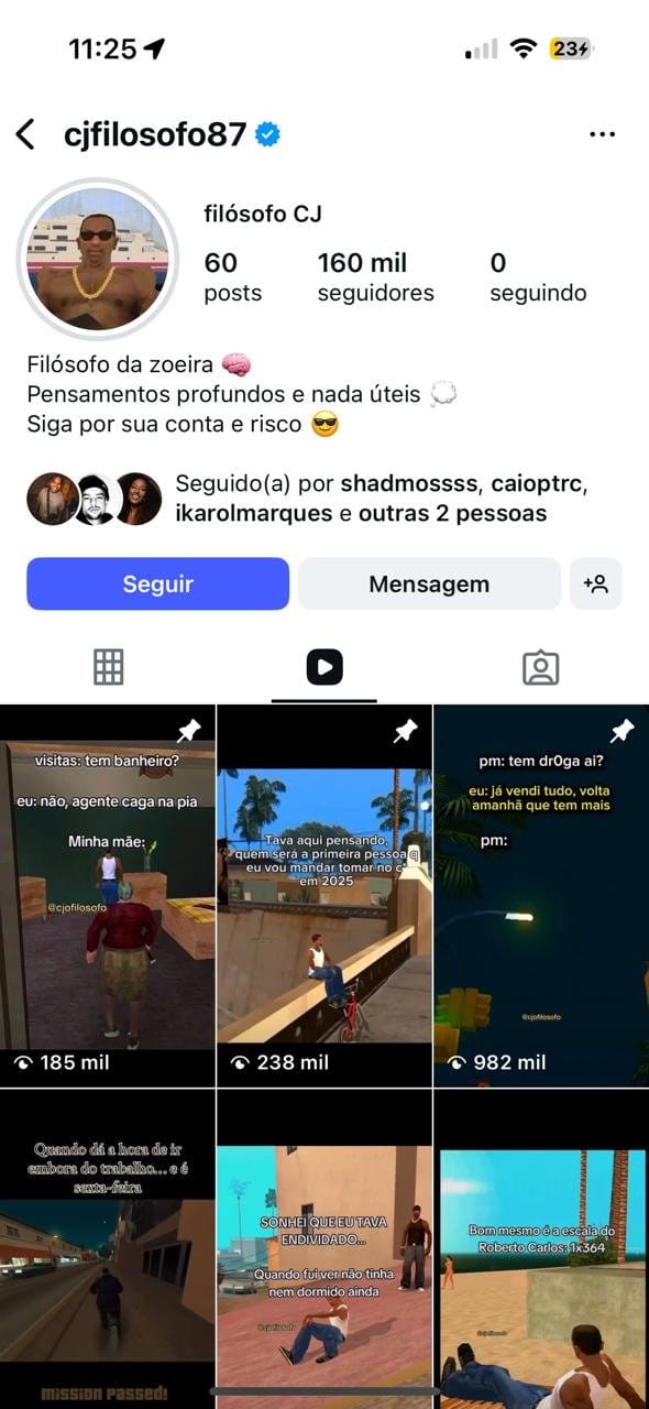Insta de Memes