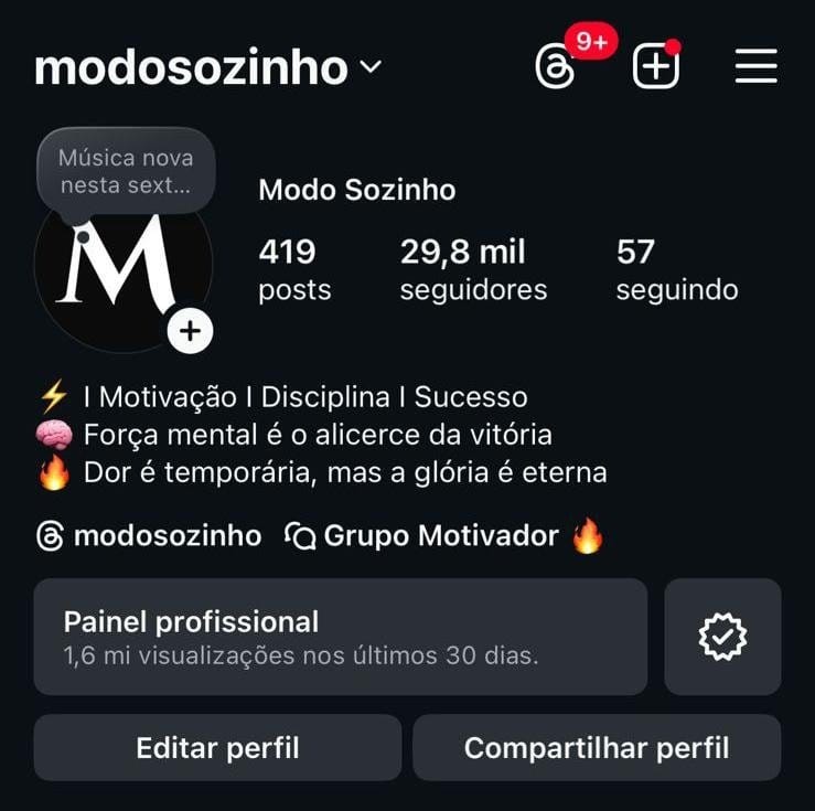 Perfil de Motivação