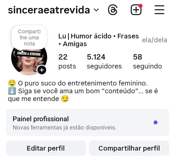 Instagram do Nicho de Humor